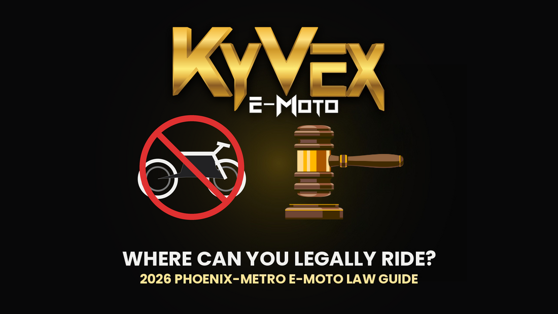 Know Before You Ride: The 2026 E-Bike & E-Moto Law Patchwork in the Phoenix Metro