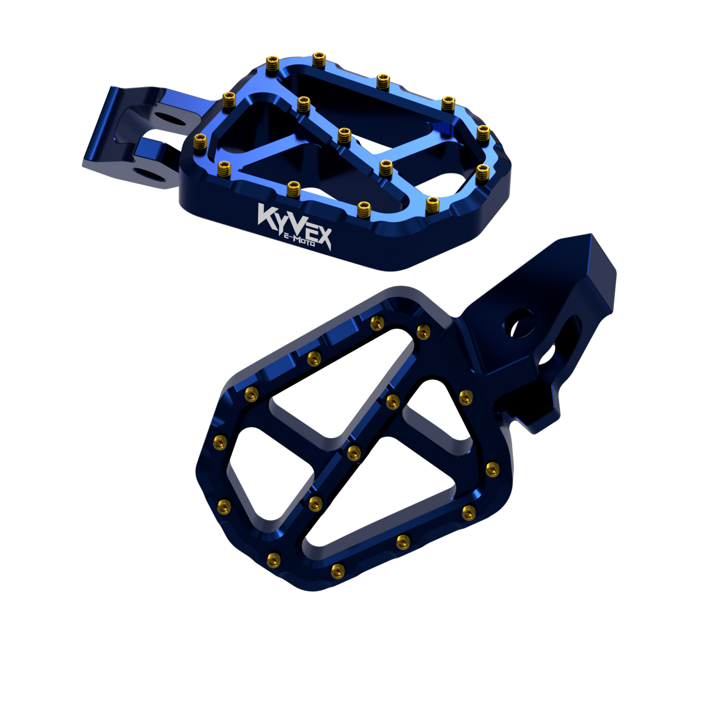 KyVex Billet Wide Foot Pegs - Ultra Bee