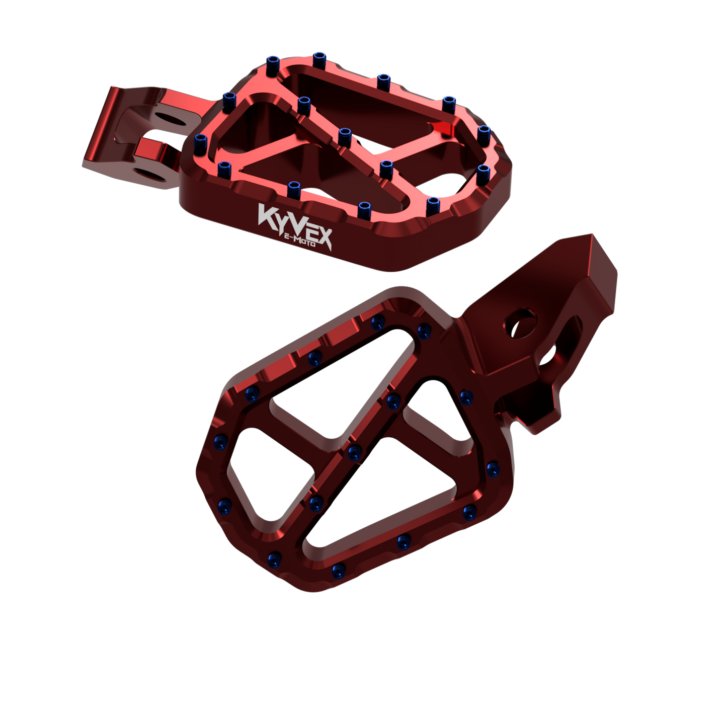 KyVex Billet Wide Foot Pegs - Ultra Bee