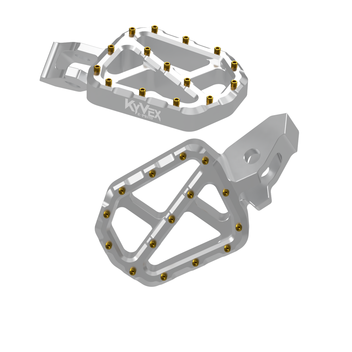 KyVex Billet Wide Foot Pegs - Ultra Bee