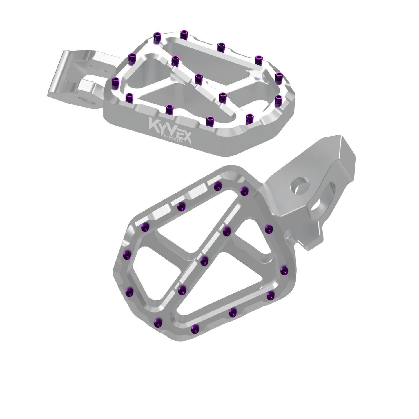 KyVex Billet Wide Foot Pegs - Ultra Bee