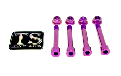Titanium Rear Suspension/ Linkage  Bolt Kit for E-Ride Pro (8 pcs)